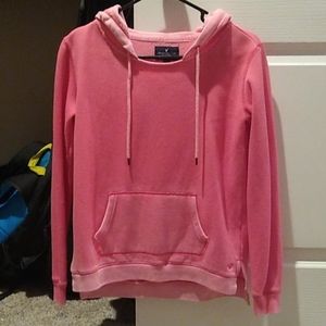 Pink American Eagle Hooded Popover